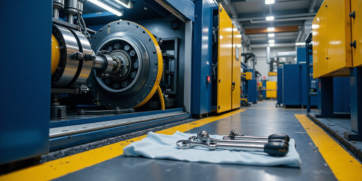 IMAO今尾品牌标识，日本精密工具制造商标志，蓝色背景